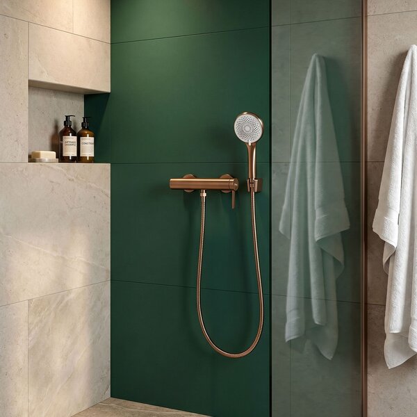 Shower faucet REA Rivo Brush Copper