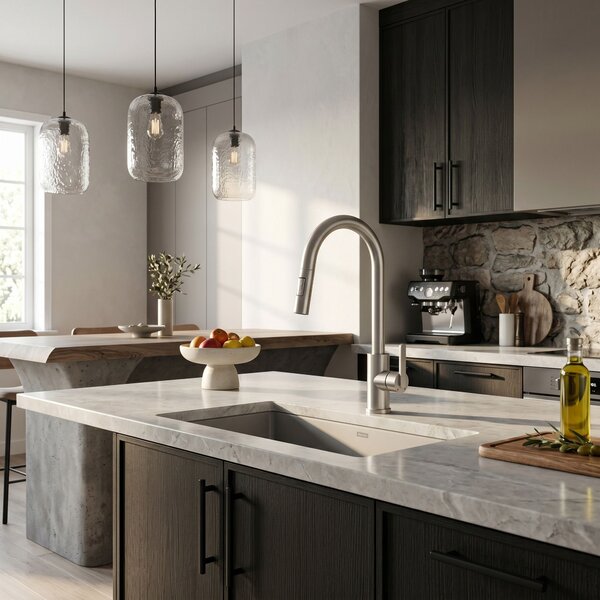 Kitchen faucet REA Ontario Brush Nickel