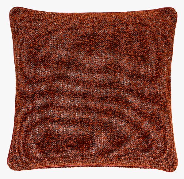 Homely Boucle Cushion Cover in Rust