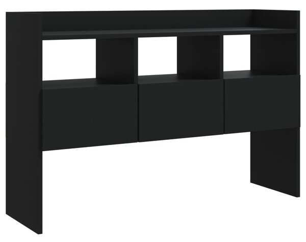 Sideboard Black 105x30x70 cm Engineered Wood