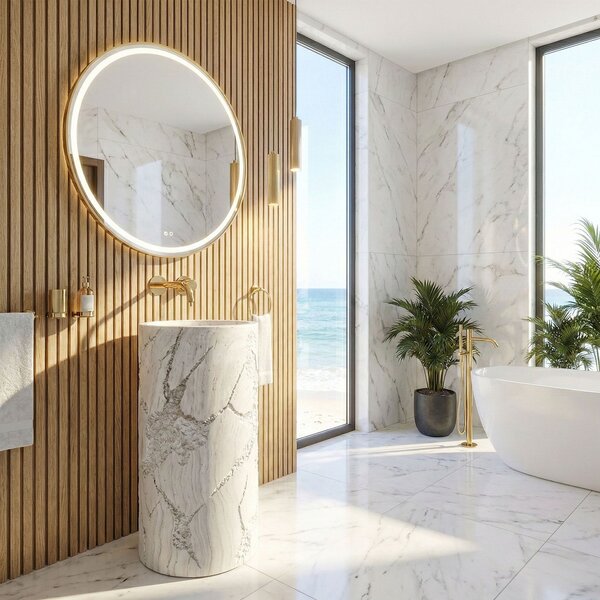 Freestanding basin REA Revello