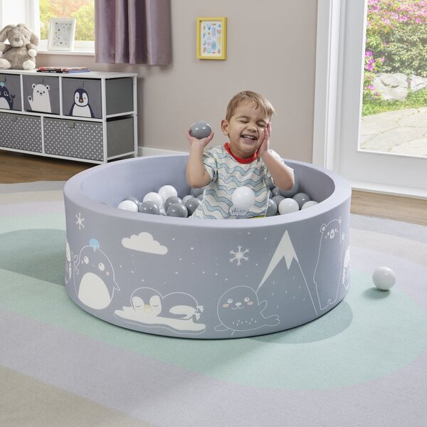 Liberty House Kids Arctic Ball Pit Grey