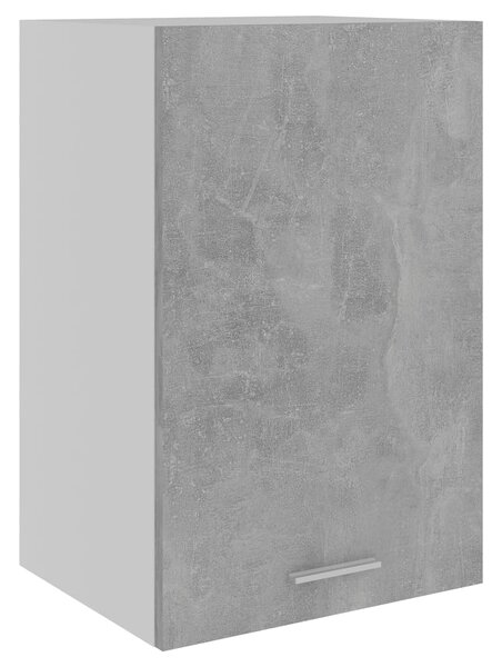 Hanging Cabinet Concrete Grey 39.5x31x60 cm Engineered Wood