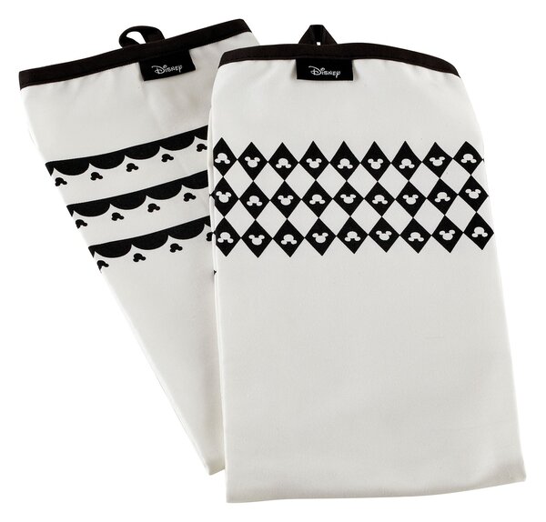 Disney Monochrome Mickey Mouse: Tea Towel Set - 2 Pieces White