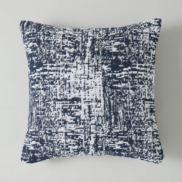 Elements Textured Cushion Navy (Blue)