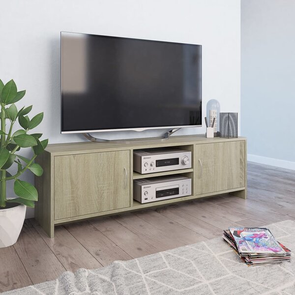 TV Cabinet Sonoma Oak 120x30x37.5 cm Engineered Wood