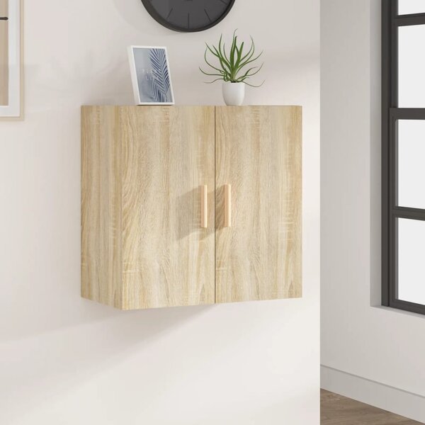 Wall Cabinet Sonoma Oak 60x30x60 cm Engineered Wood
