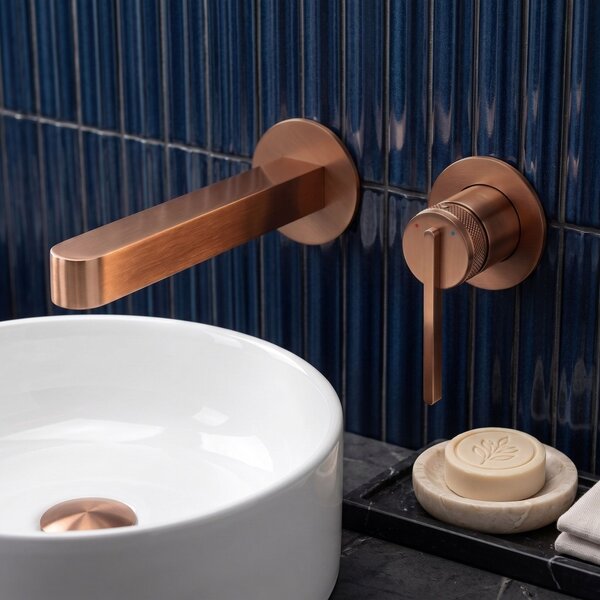 Wall Mounted faucet REA Grace Brush Copper