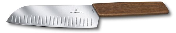 Victorinox Swiss Modern Santoku knife 17 cm Brown