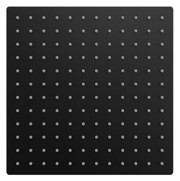 Square rain shower head REA JS-P015B 30cm Black