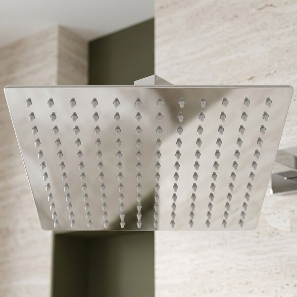 Square rain shower head REA JS-P015 30cm Chrome