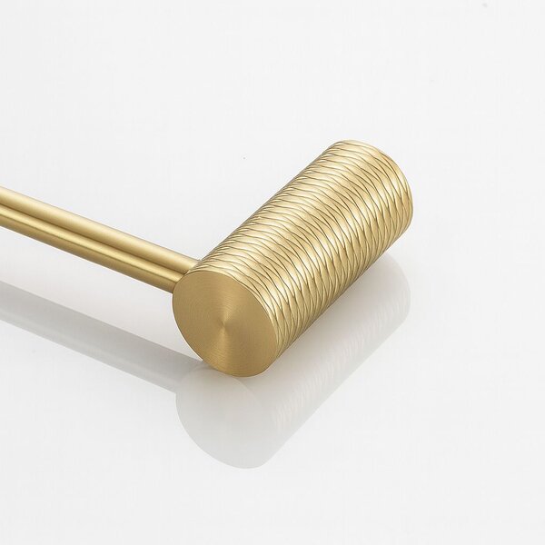 Bathroom hanger 9711A Prism Brush Gold