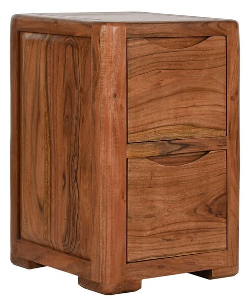 Nightstand Home ESPRIT Brown 40 x 40 x 60 cm