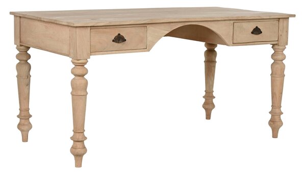 Desk Home ESPRIT Mango wood 150 x 76 x 76 cm