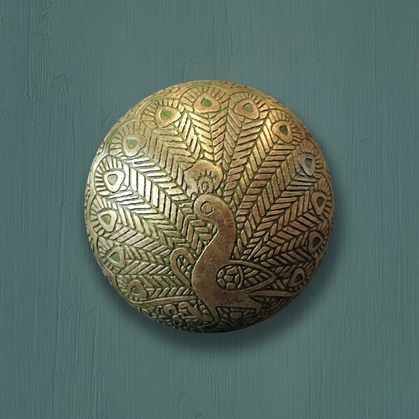 The Peacock Furniture Knob