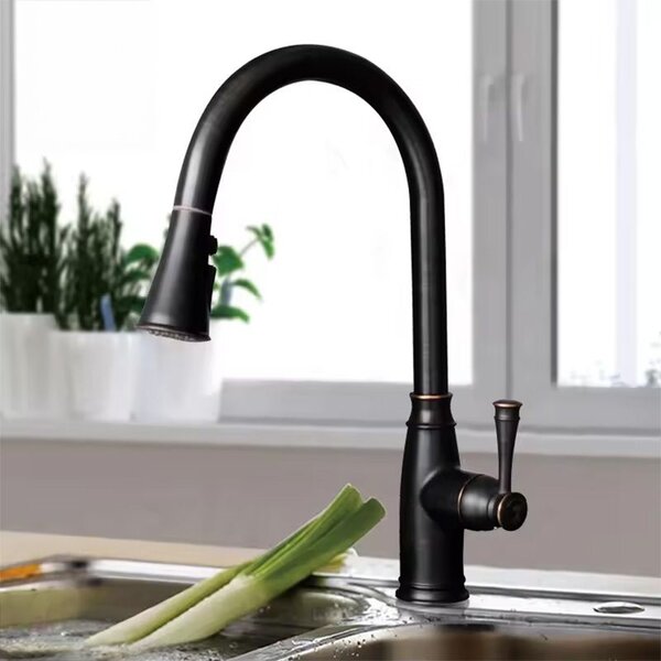 Kitchen faucet Rea Deco Old Black High