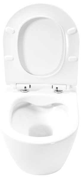 Set toilet bowl WC + Bidet CARTER White