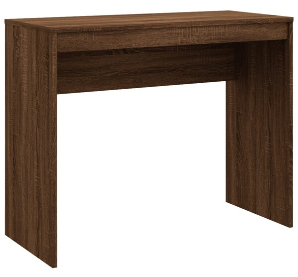 Desk Brown Oak 90x40x72 cm Engineered Wood