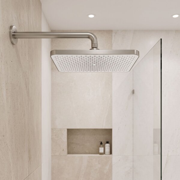 Rectangular shower head REA JS-032 Brushed Nickel