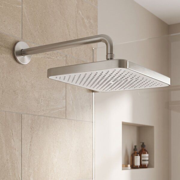 Rectangular shower head REA JS-032 Brushed Nickel