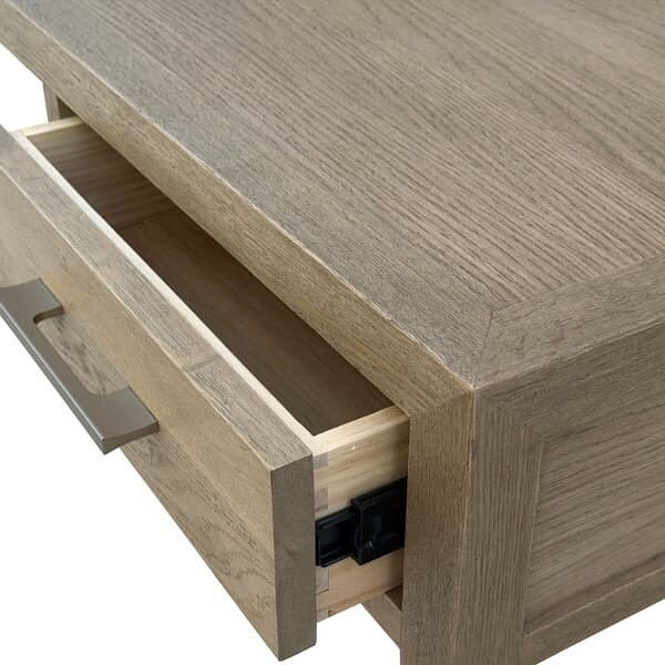Chaucer Desk Weathered Oak, Desk - Andrew Martin