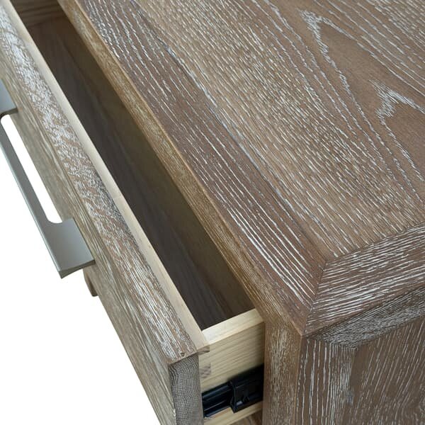 Eliot Bedside Table Drift Oak, Side Table, Small - Andrew Martin