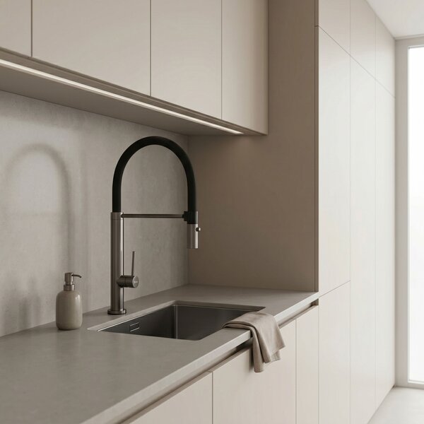 Kitchen faucet Viera Titanum