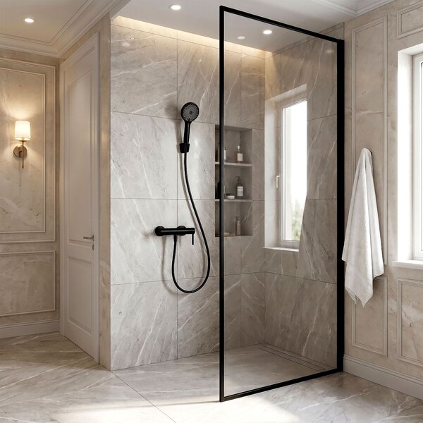 Shower faucet REA Rivo Black