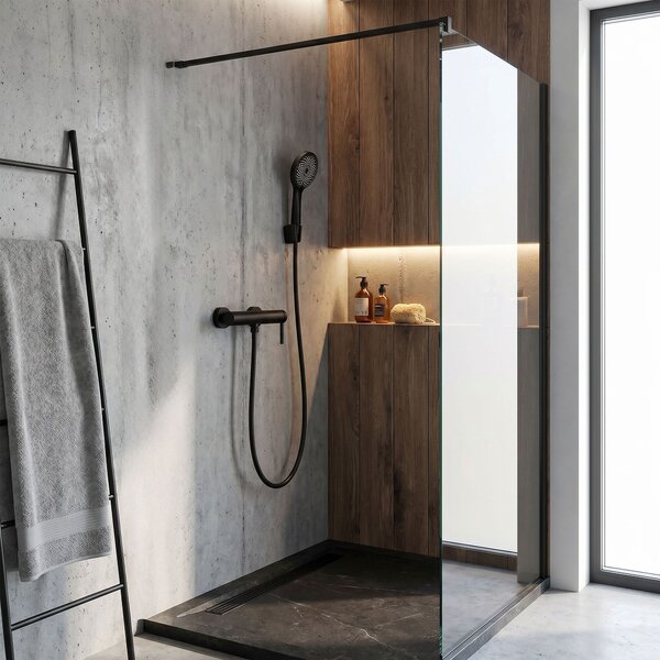 Shower faucet REA Rivo Black