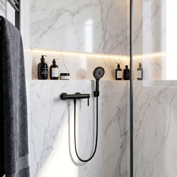 Shower faucet REA Rivo Black