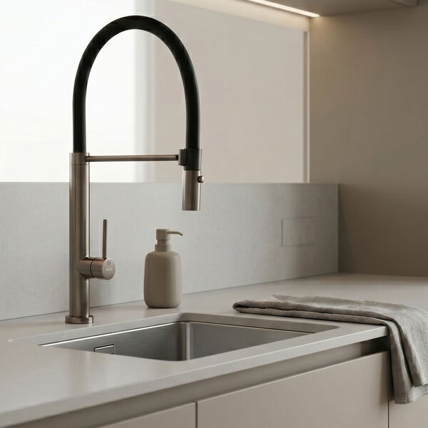 Kitchen faucet Viera Titanum