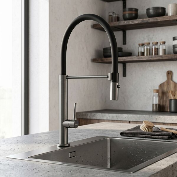 Kitchen faucet Viera Titanum