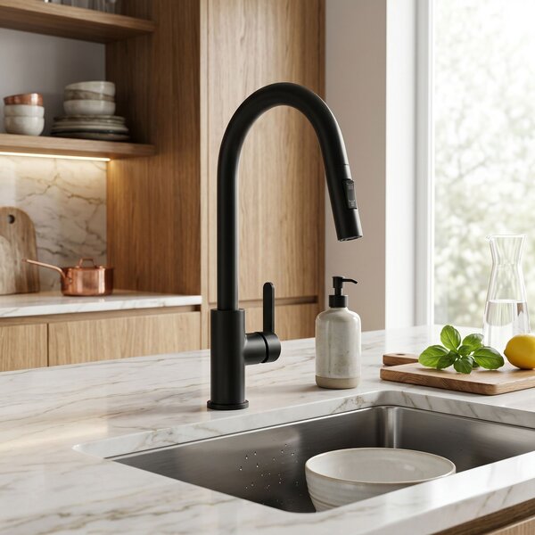 Kitchen faucet REA Ontario Black