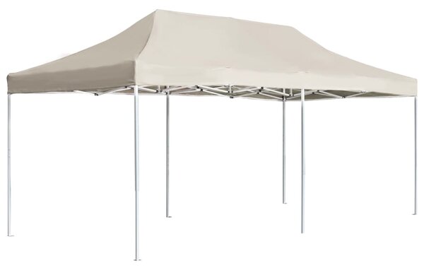 Professional Folding Party Tent Aluminium 6x3 m Cream