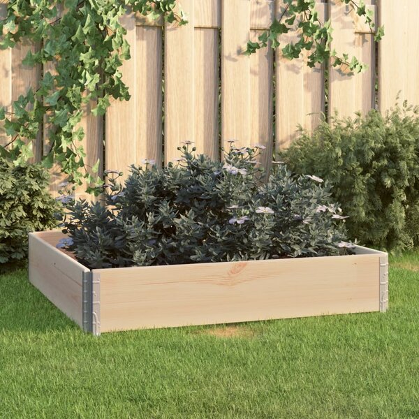 Raised Bed 100x100 cm Solid Pine Wood (310056 )