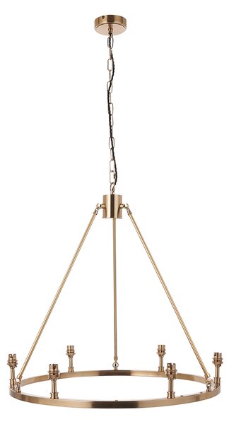 Curio 6lt Pendant Aged Brass