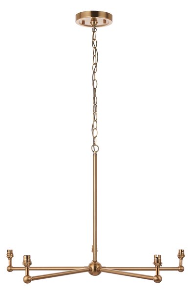 Lima 5lt Pendant Fitting Aged Brass