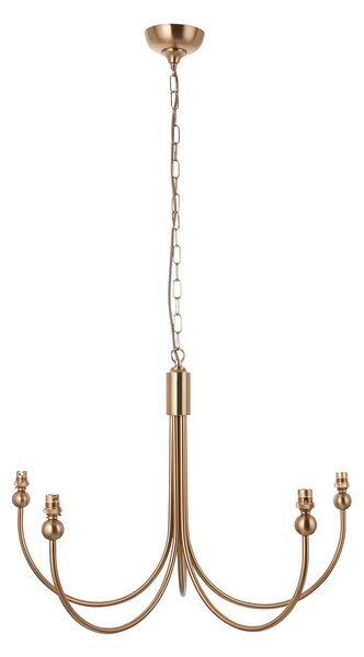 Lima 5lt Pendant Brushed Aged Brass