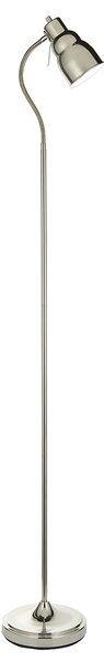 Kama Floor Task Light in Bright Nickel