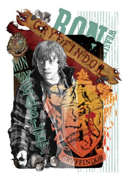 Art Poster Harry Potter - Ron Weasley