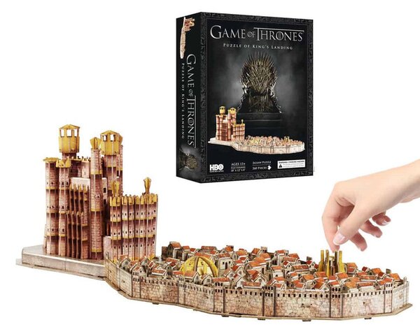 Puzzle Game of Thrones - Kings Landing 4D Cityscape