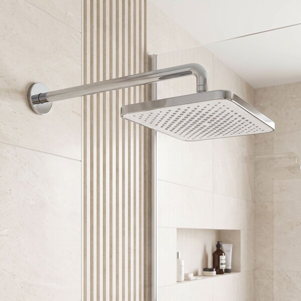 Rectangular shower head REA JS-032 Chrome