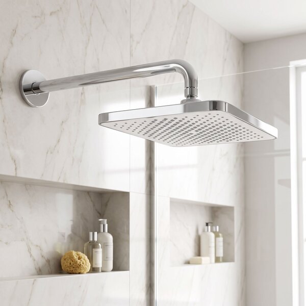 Rectangular shower head REA JS-032 Chrome
