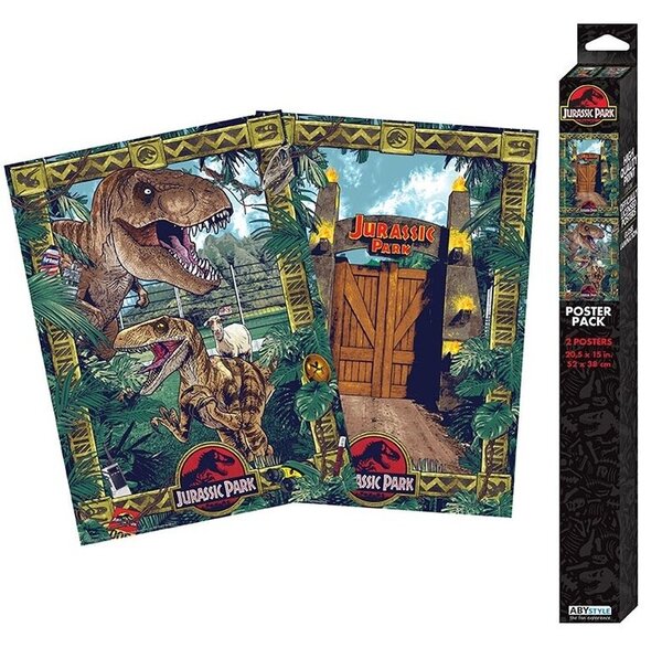 Gift set Jurassic Park - Gates and Biodiversity