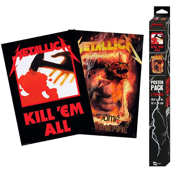 Gift set Metallica - Kill'Em All/Fire Guy