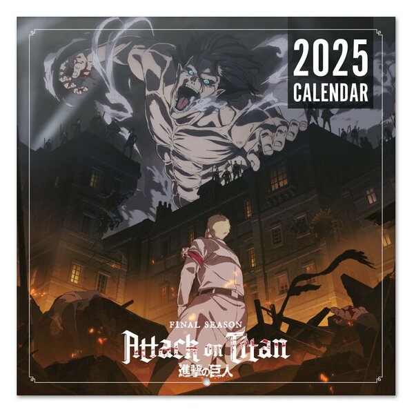 Calendar 2025 Attack on Titan