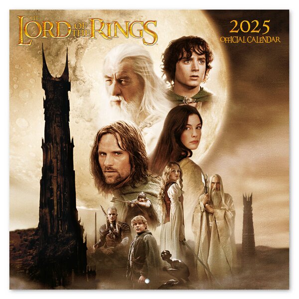 Calendar 2025 The Lord of the Rings