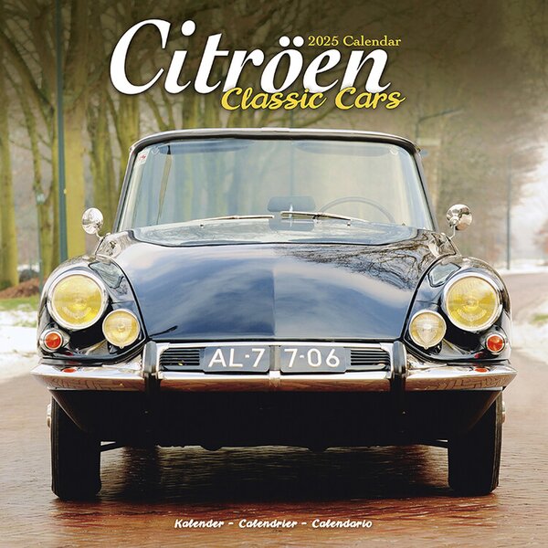 Calendar 2025 Citroen Classic Cars