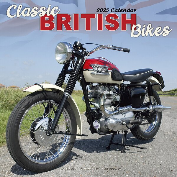 Calendar 2025 Classic British Bikes