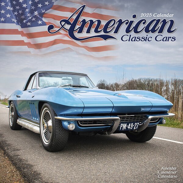 Calendar 2025 American Classic Cars